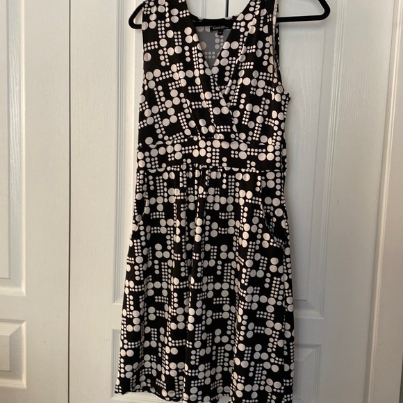 George dress with pockets. Sz L - Picture 1 of 8